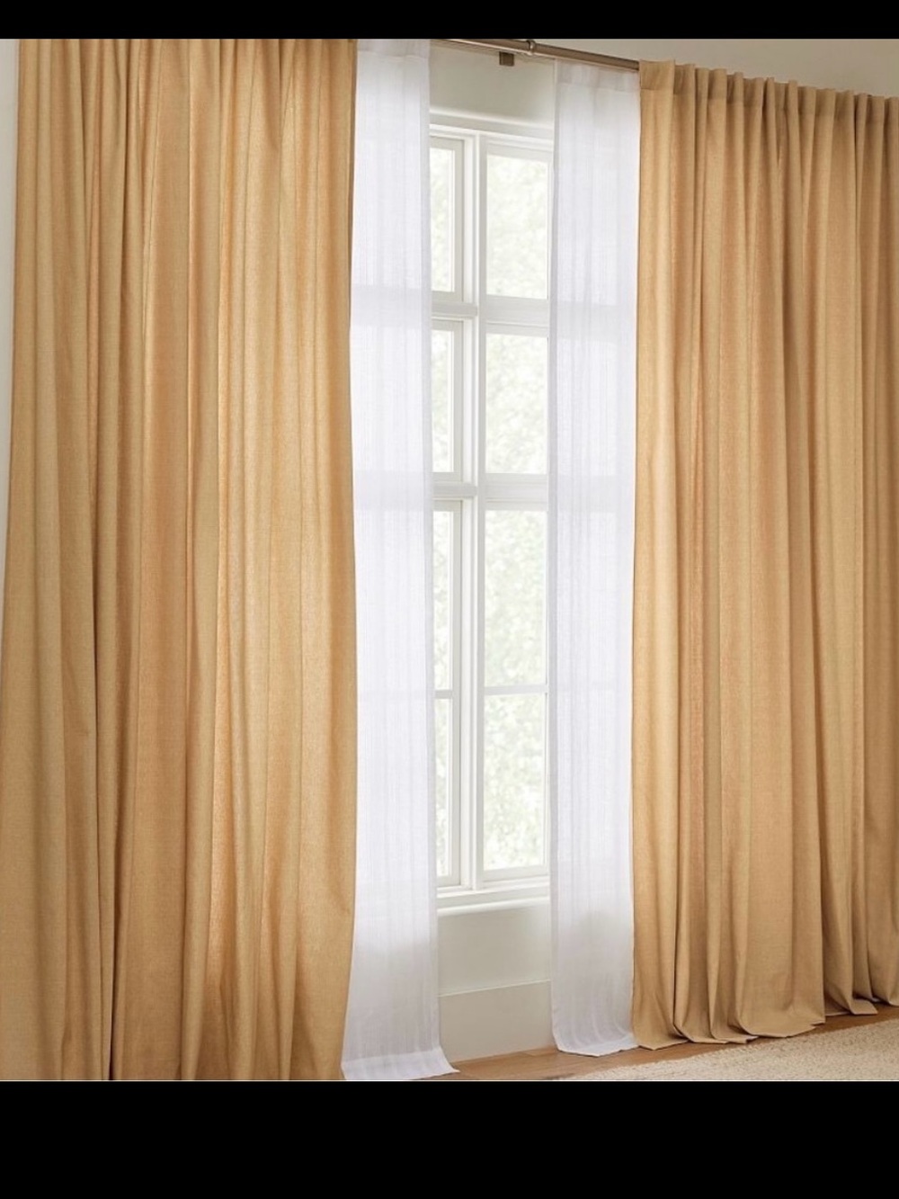 Pottery Barn Silk Dupioni Panel